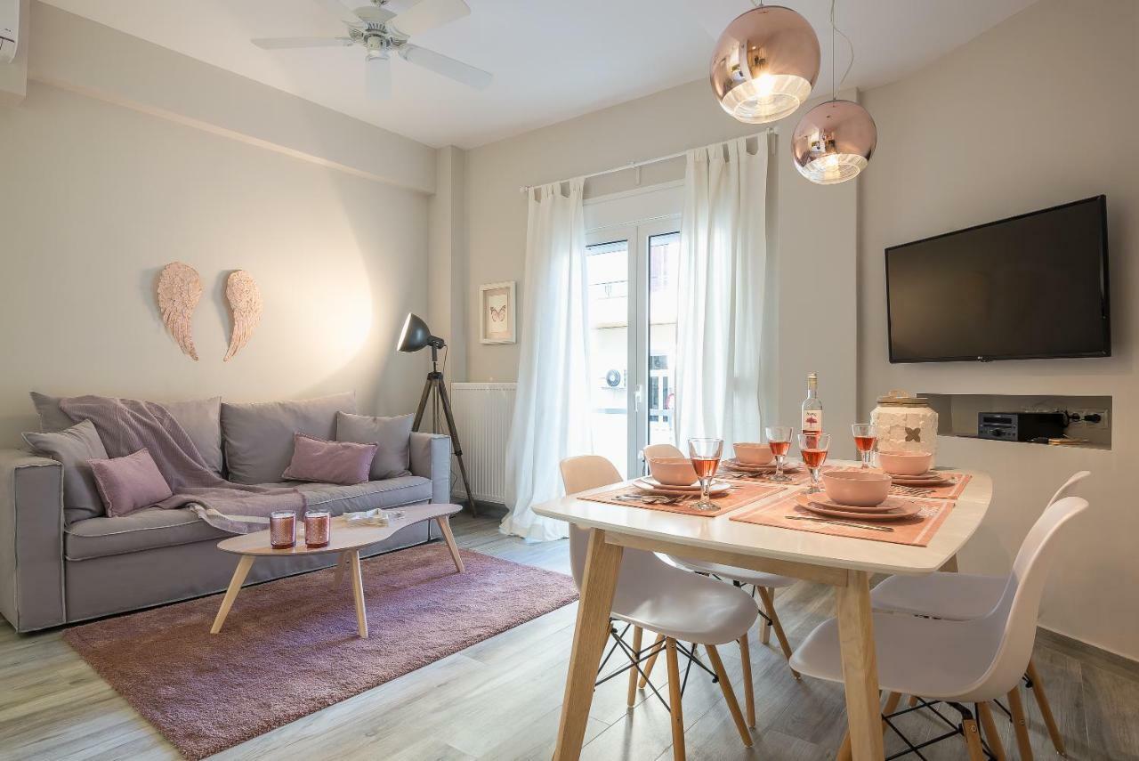 "Sunbow Earth"- Boutique New Apt In Dowtown Ateny Zewnętrze zdjęcie