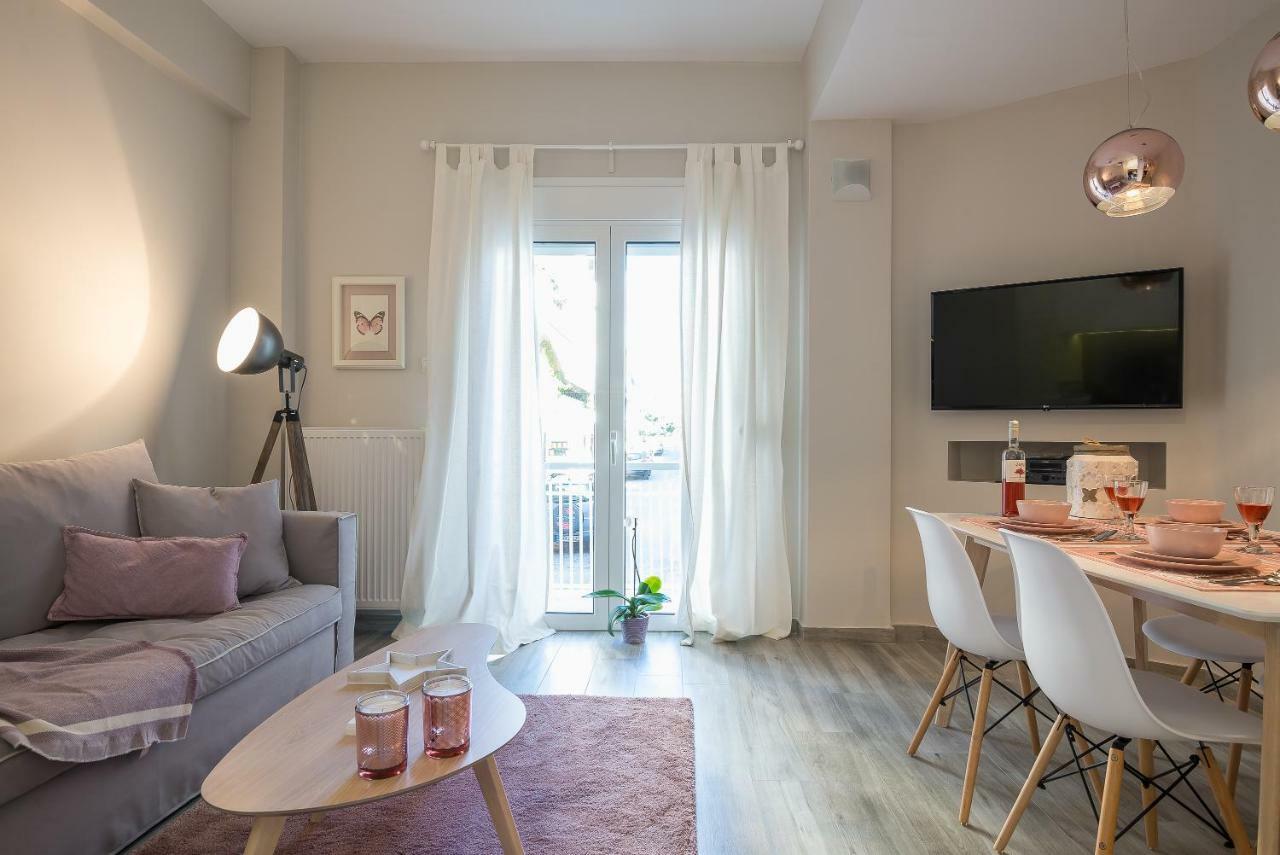 "Sunbow Earth"- Boutique New Apt In Dowtown Ateny Zewnętrze zdjęcie
