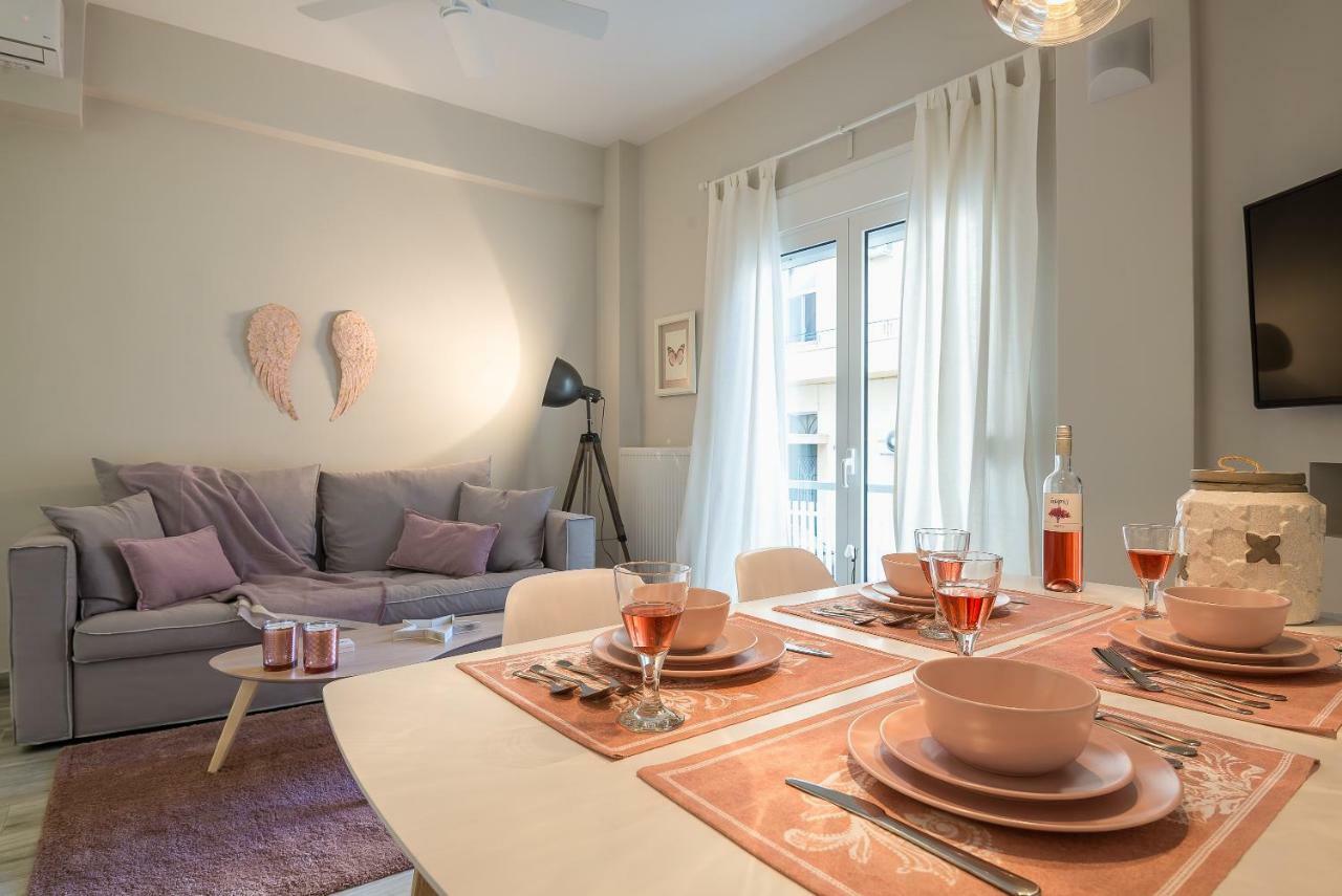 "Sunbow Earth"- Boutique New Apt In Dowtown Ateny Zewnętrze zdjęcie