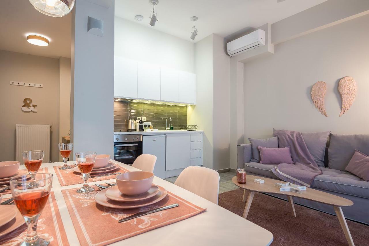 "Sunbow Earth"- Boutique New Apt In Dowtown Ateny Zewnętrze zdjęcie